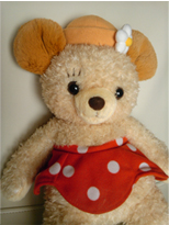 ミニー＆カドリーベア-テディベアとディズニー