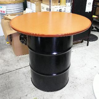 ドラム缶テーブルの紹介 商品紹介│テンポス川口イス・テーブル専門館