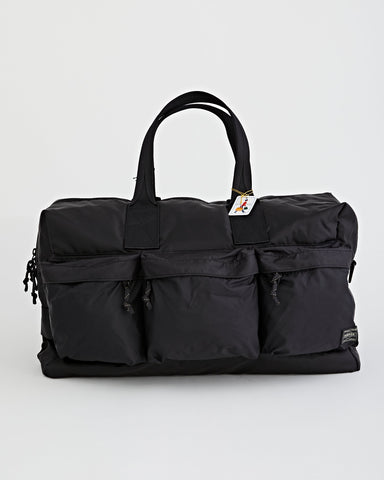 Porter Yoshida – Force 2Way Duffle Bag Black – Tenue de Nîmes