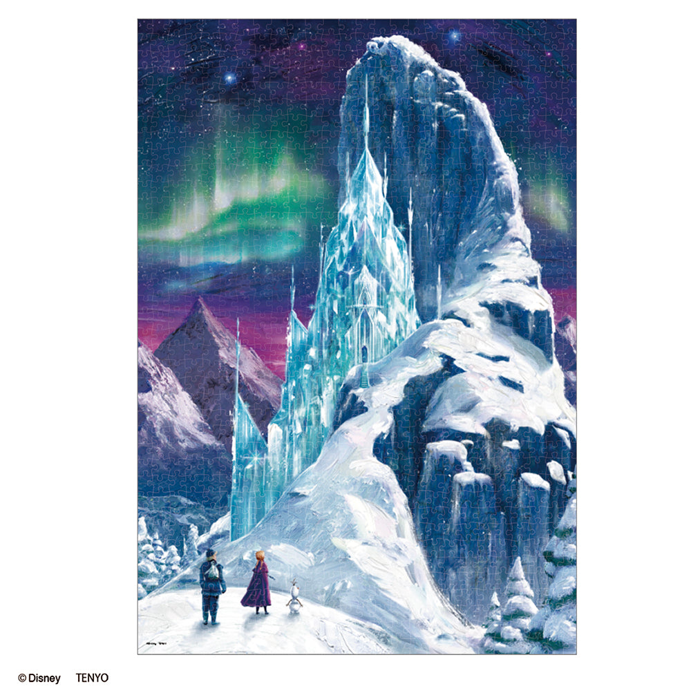ステンドアート ジグソーパズル 1000ピース 「氷の宮殿(アナと雪の女王