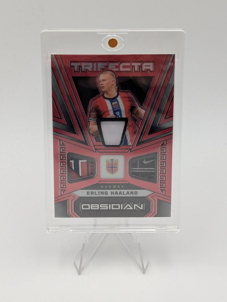 Erling Haaland - Norway - Panini Obsidian 23/24 - 1 of 1 - Triple