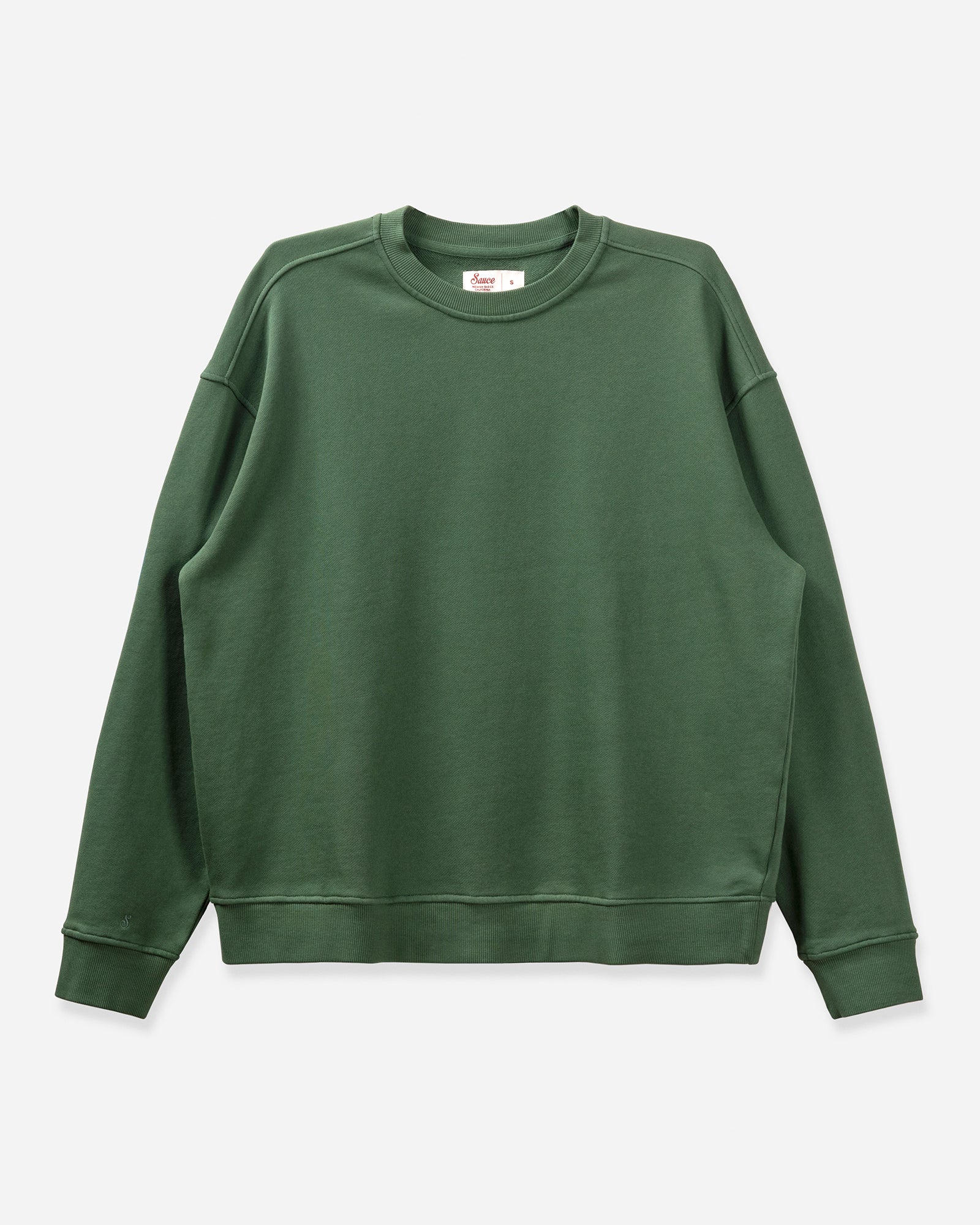 Chilli Unisex Crew Sweater Leaf Green