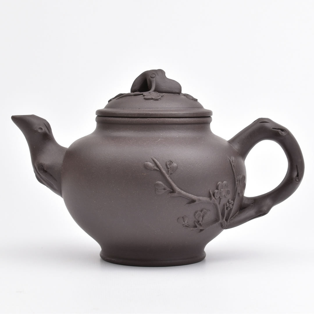 中国急須 宜興紫砂壺 梅報春（王建英・濃茶）｜中国茶器の天香茶行