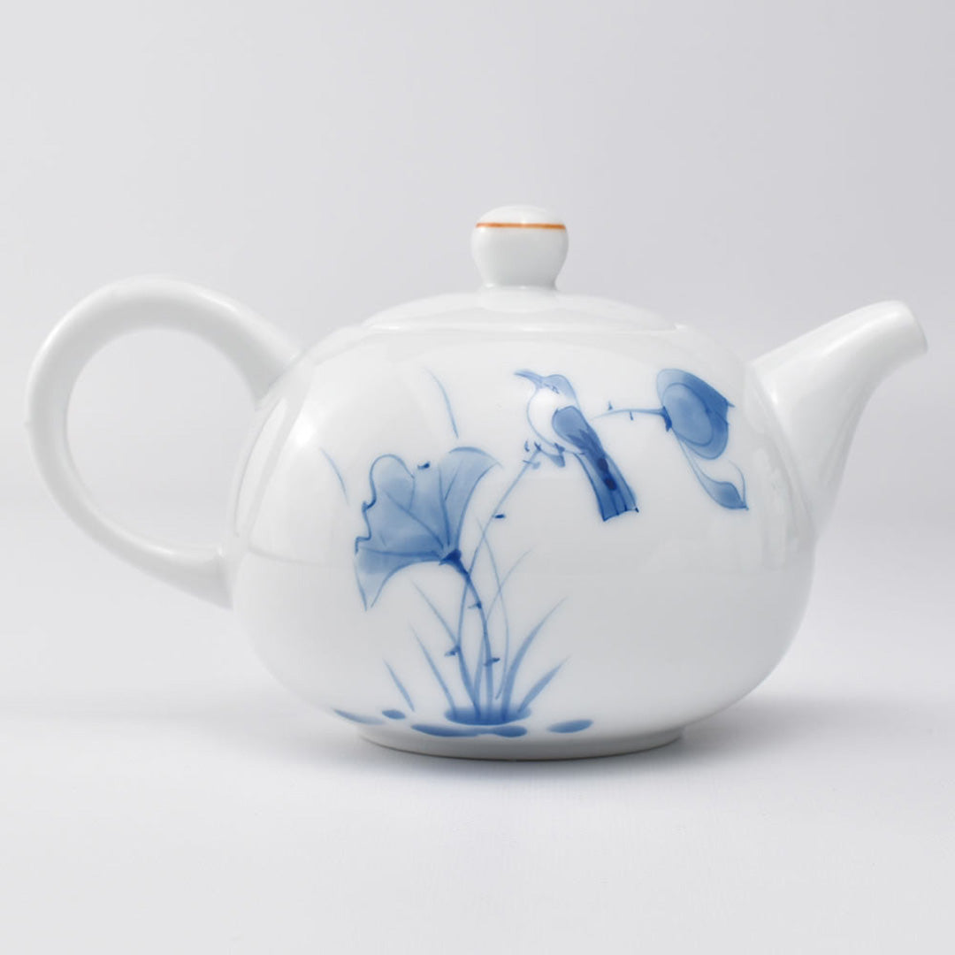 急須｜手絵茶壺（花鳥）｜中国茶器専門店の通販・天香茶行