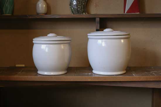 入荷案内】加藤さんのつくる甕 3升再入荷しました