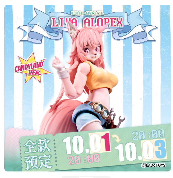 LADoTOYS Liya Alopex 1/12 Scale Action Figure - Candyland Ver
