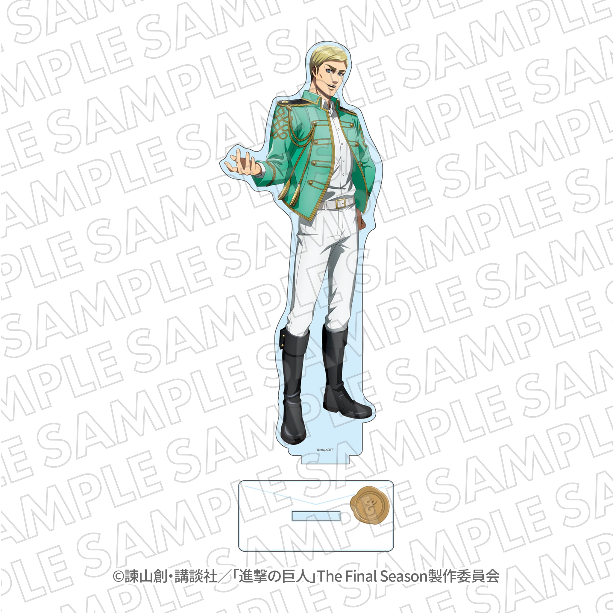 EC限定『進撃の巨人』エスクリコラボ BIGアクリルスタンド エルヴィン