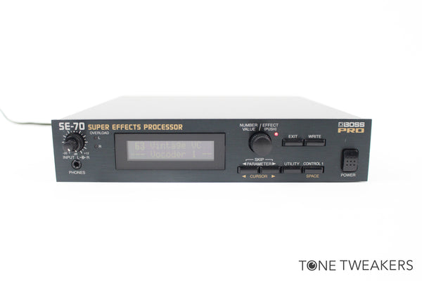 Boss SE-70 Effects Processor For Sale – Tone Tweakers Inc.