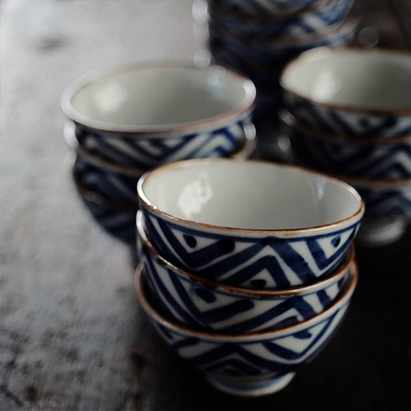 古伊万里 染付 向付 湯呑み – zakka store towi