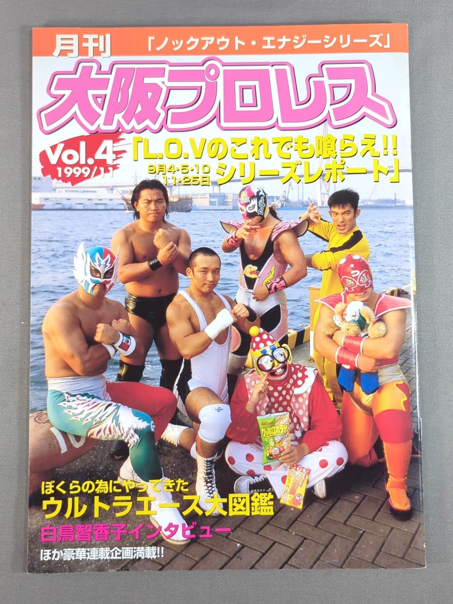 3選手直筆サイン入り】月刊大阪プロレス Vol.4 – 闘道館