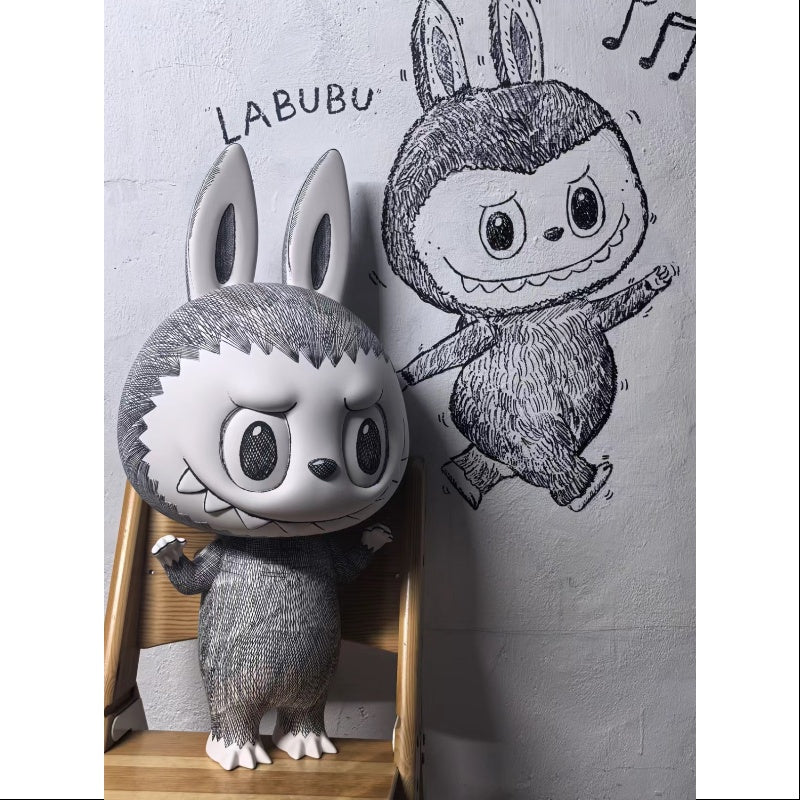 Labubu The Monsters MEGA Labubu 1000% Sketch 2024 LIMITED – TOYSEZ