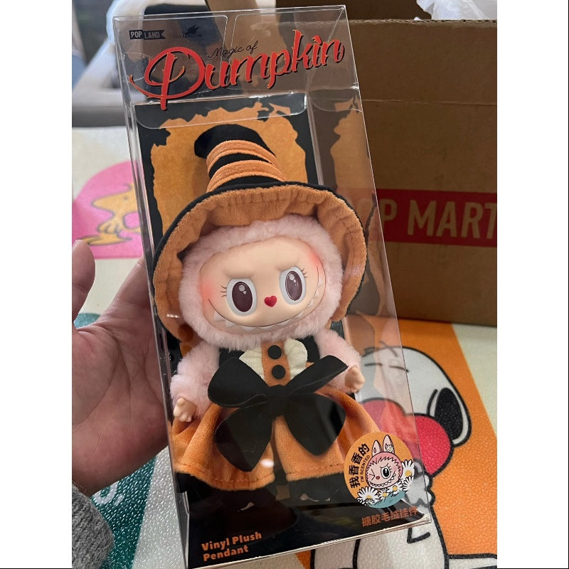 Labubu The Monsters Mokoko Magic Of Pumpkin Vinyl Plush Pendant