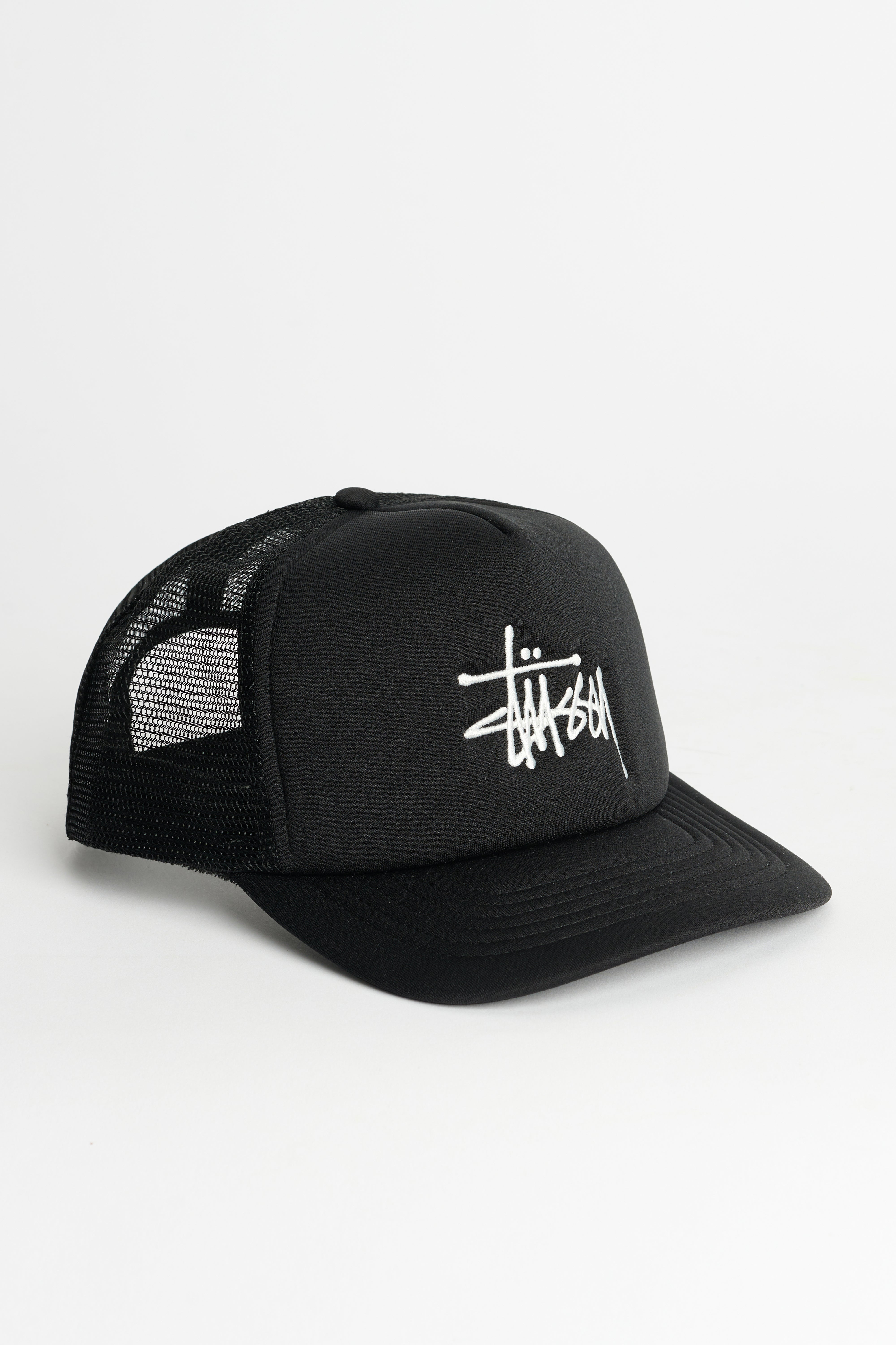 Stüssy Big Basic Trucker Cap Black – Très Bien