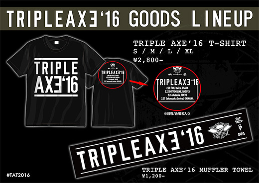 TRIPLE AXE TOUR'16
