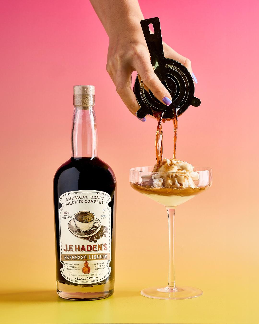 Espresso Liqueur by J.F. Haden's - Bold Miami Coffee Flavor