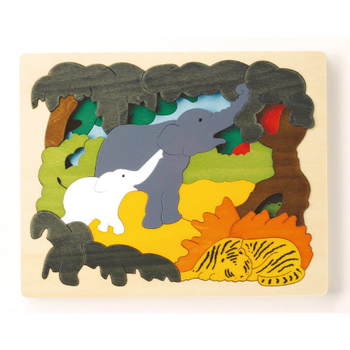 2重パズル アジア ジョージラック（イギリス）｜つみきや〜より良い