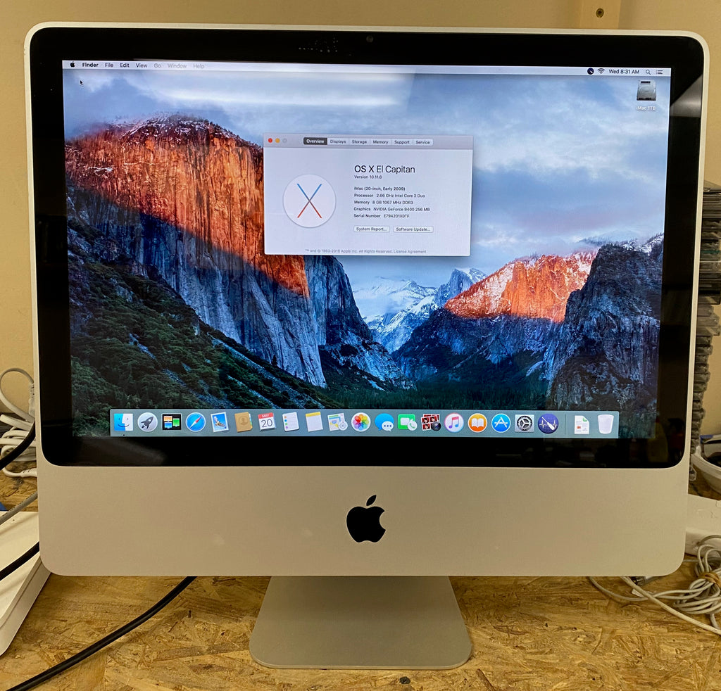 Apple iMac 20-inch Early 2009 2.66GHz Intel Core 2 Duo (MB417LL/A