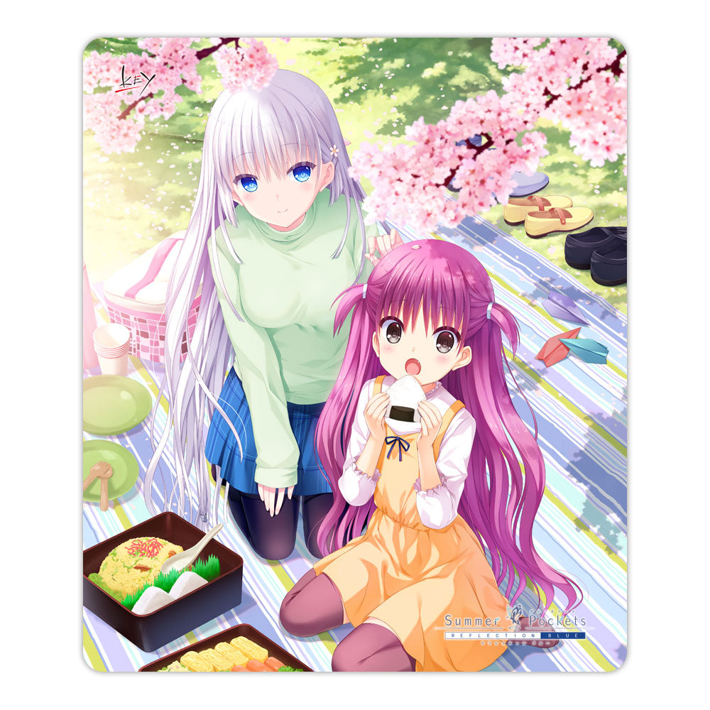 Summer Pockets RB デスクマット 鳴瀬 しろは&加藤 うみ 2019 Key