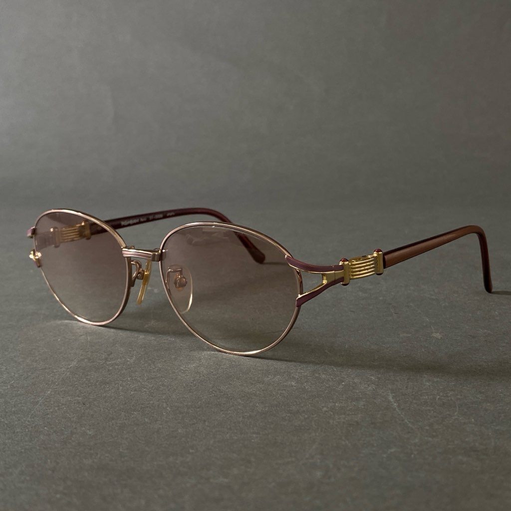 3h4 YvesSaintLaurent イブサンローラン ピンク系 ゴールド金具 YSL