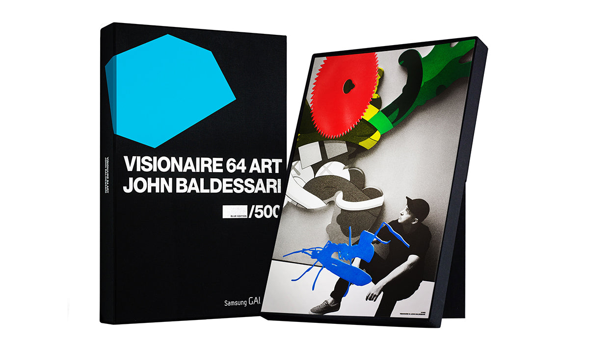 VISIONAIRE 64 ART JOHN BALDESSARI BLUE EDITION