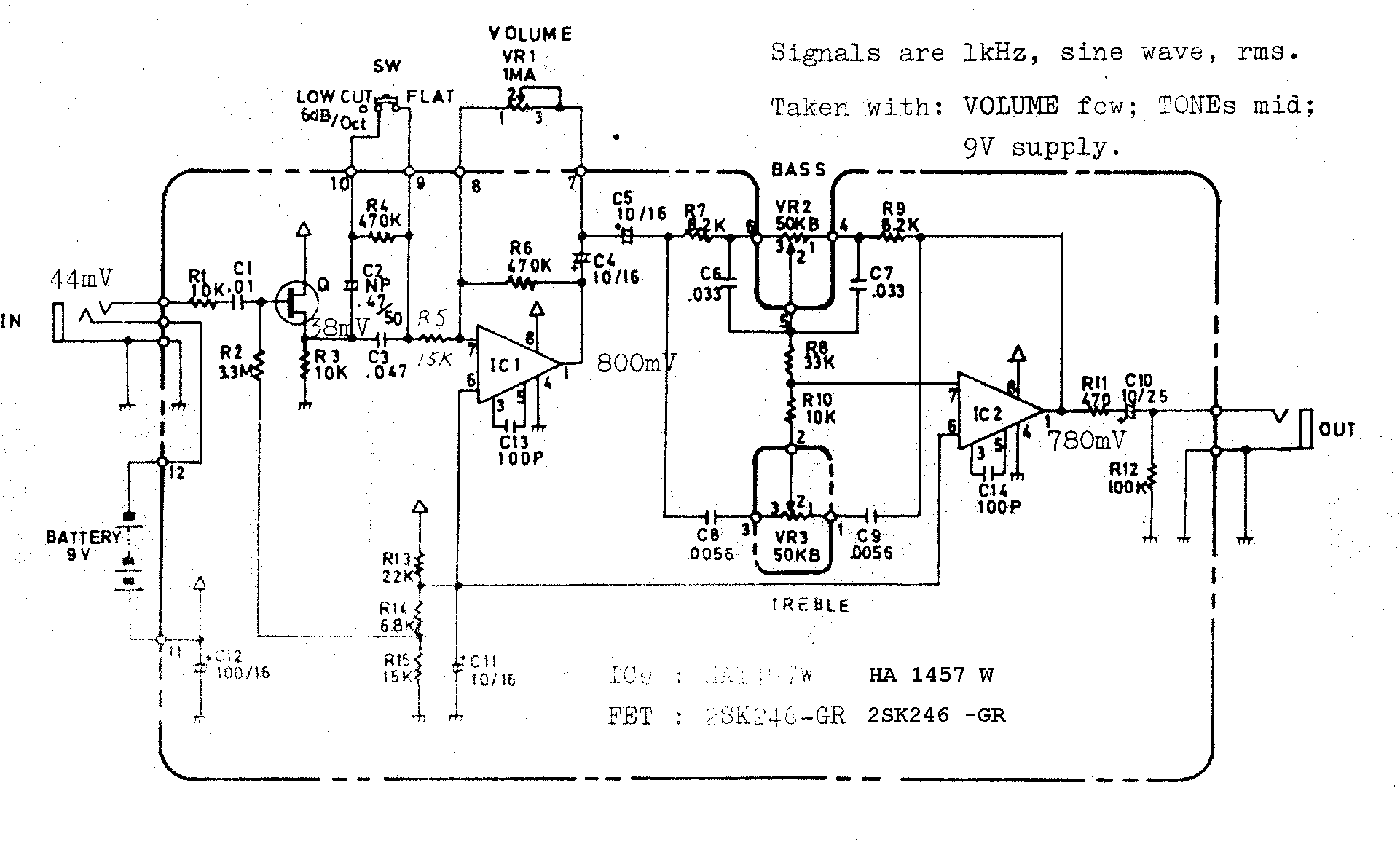 BOSS FA-1 FET Amplifier 徹底解剖 ギター・エフェクターの自作改造