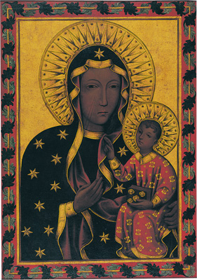 聖母子像 | 玉川大学教育博物館 館蔵資料（デジタルアーカイブ）