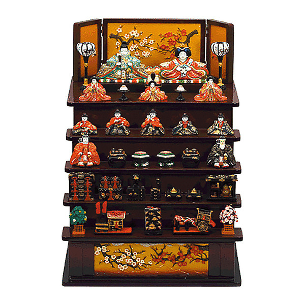 コンパクトなのに本格的！マンションでも飾れる丹青堂の段飾り雛人形