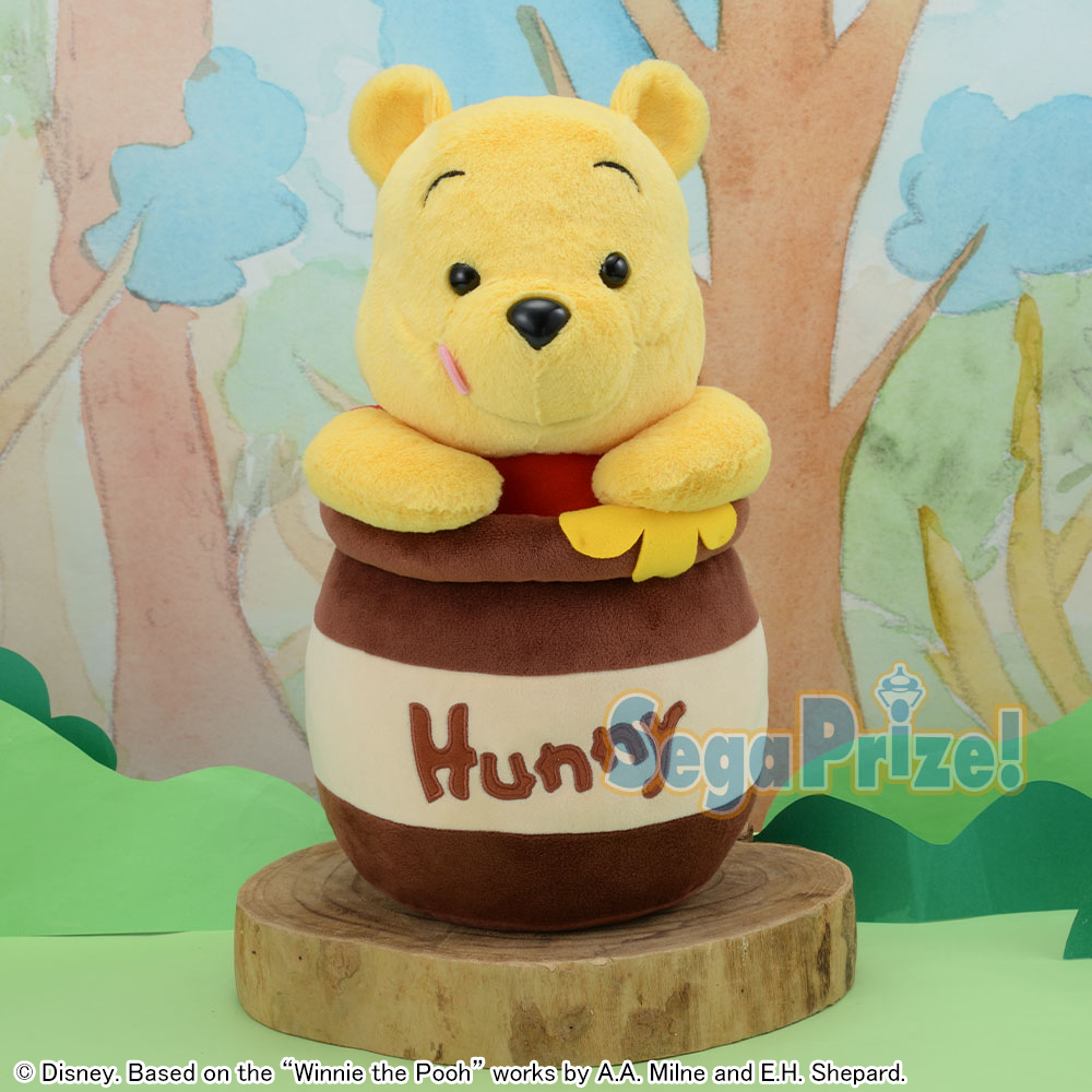 くまのプーさん メガジャンボはちみつの日ぬいぐるみ｜タイトーの7月の