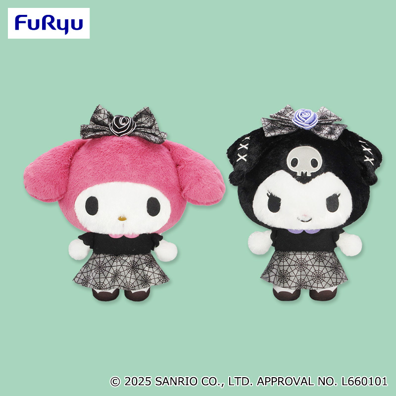 マイメロディ・クロミ ダークブラックBIGぬいぐるみ｜タイトーの8月の