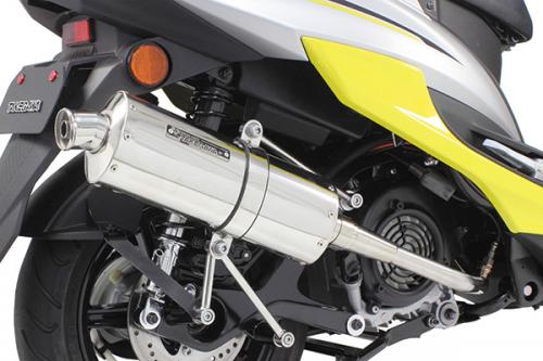 SPECIAL PARTS TAKEGAWA / パワーサイレントオーバルマフラー(政府認証)