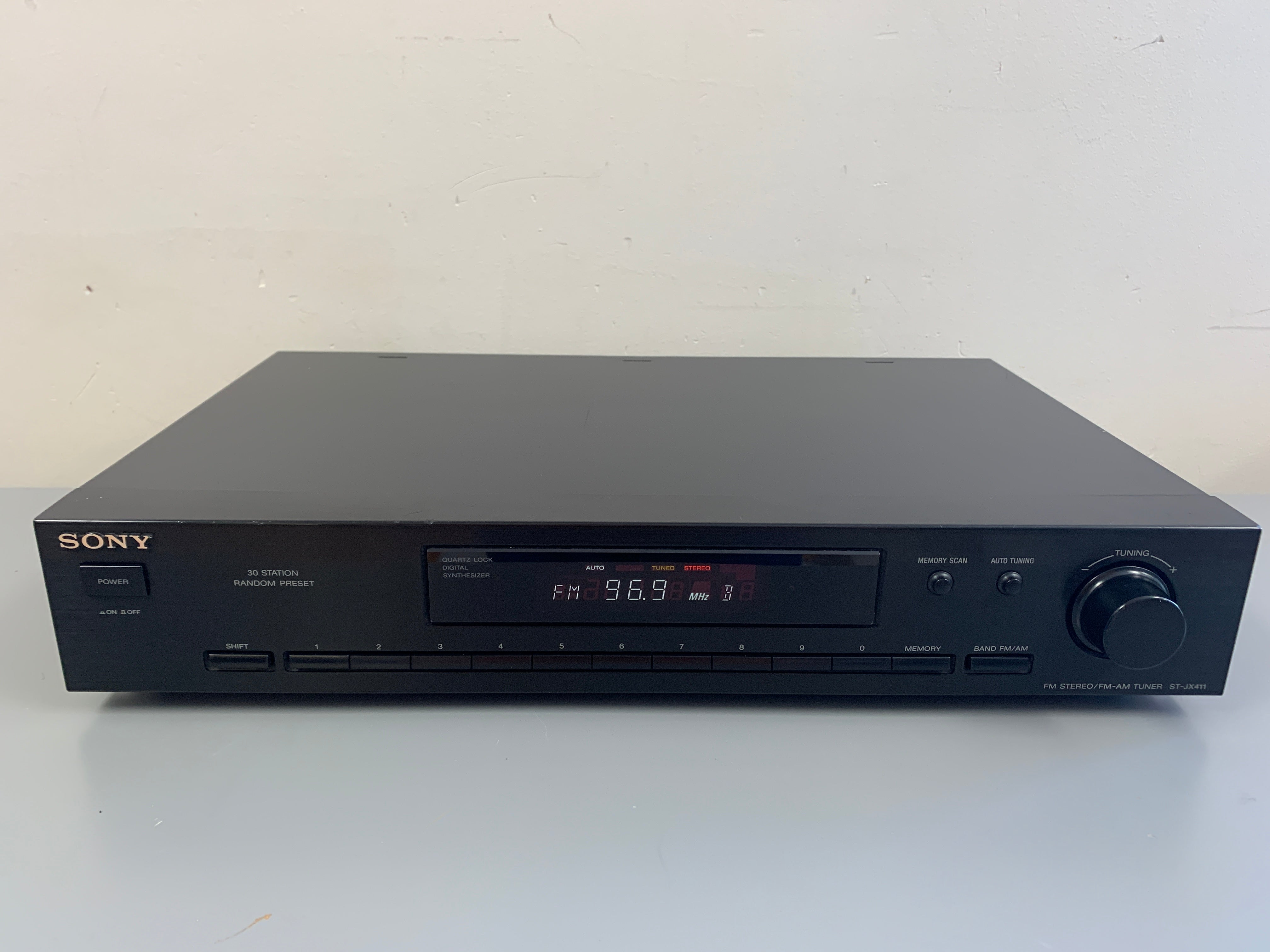 Sony ST-JX411 AM/FM Tuner – The Turntable Store