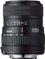 Sigma 55-200mm F4-5.6 DC Lens Perfect Complement for Canon Rebel