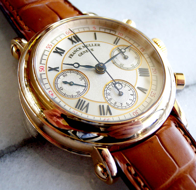 フランク ミューラー クロノグラフ ダブルフェイス 日本特別限定50本
