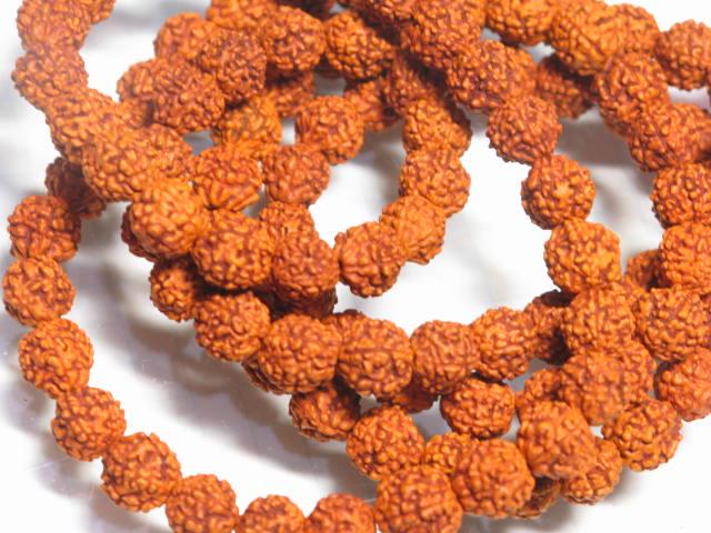 TOKO-BEADS |AW200-03N 菩提樹ビーズ（連） 7.5mm