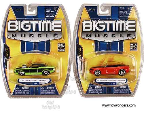 Diecast Collector Model Cars Jada Toys Bigtime Muscle - Wave 14 (1