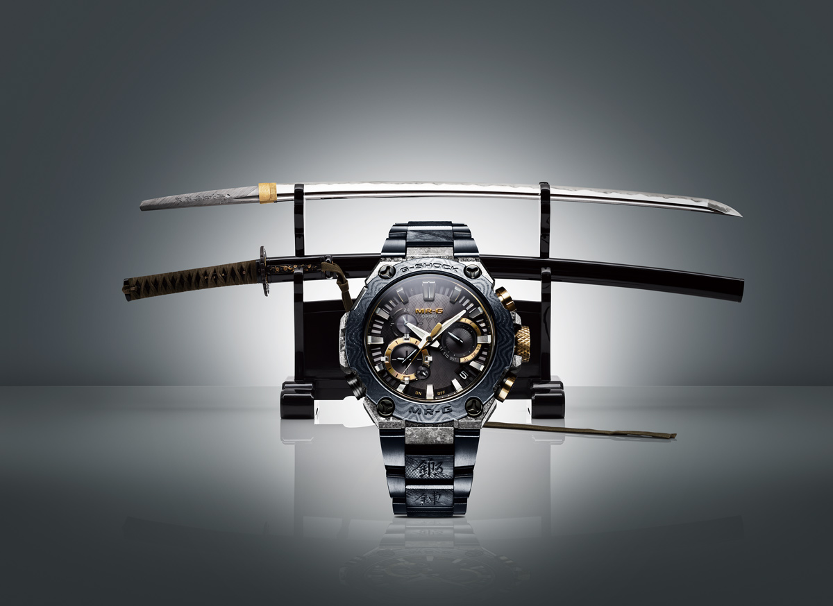 カシオ「G-SHOCK」 日本刀の世界観を表現したMR-Gの最高峰 | 高級