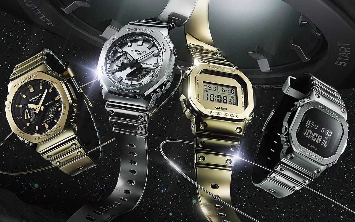 G-SHOCK「GM-2100YMG-9AJF」を着用レビュー。滑らかな着け心地と金属調