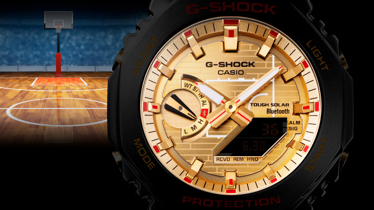 八村塁とG-SHOCKがコラボ！ シグネチャーモデル第4弾「GBM-2100RH」は