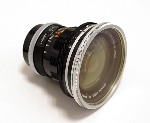 カメラの八百富｜CANON FL 19mm F3.5 R キヤノン 19mm F/3.5 レトロ