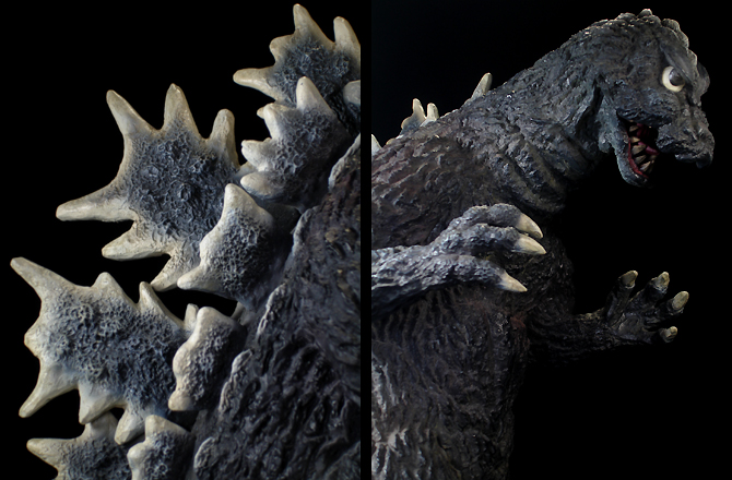 海洋堂】 ハイパーソフビ 1964ゴジラ （モスゴジ） 完成品