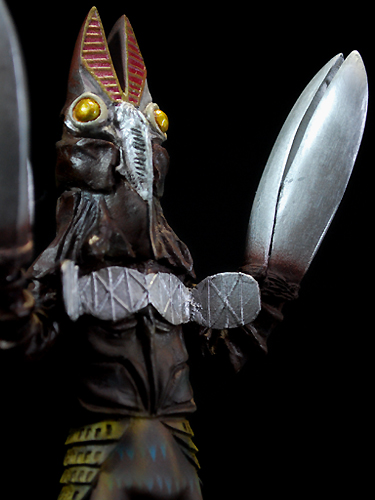 怪獣無法地帯】 Monster Gallery No.005 バルタン星人二代目 完成品