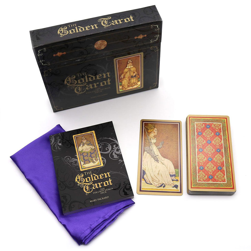 The Golden Tarot: The Visconti-Sforza Deck (Boxed Set) – Grove and