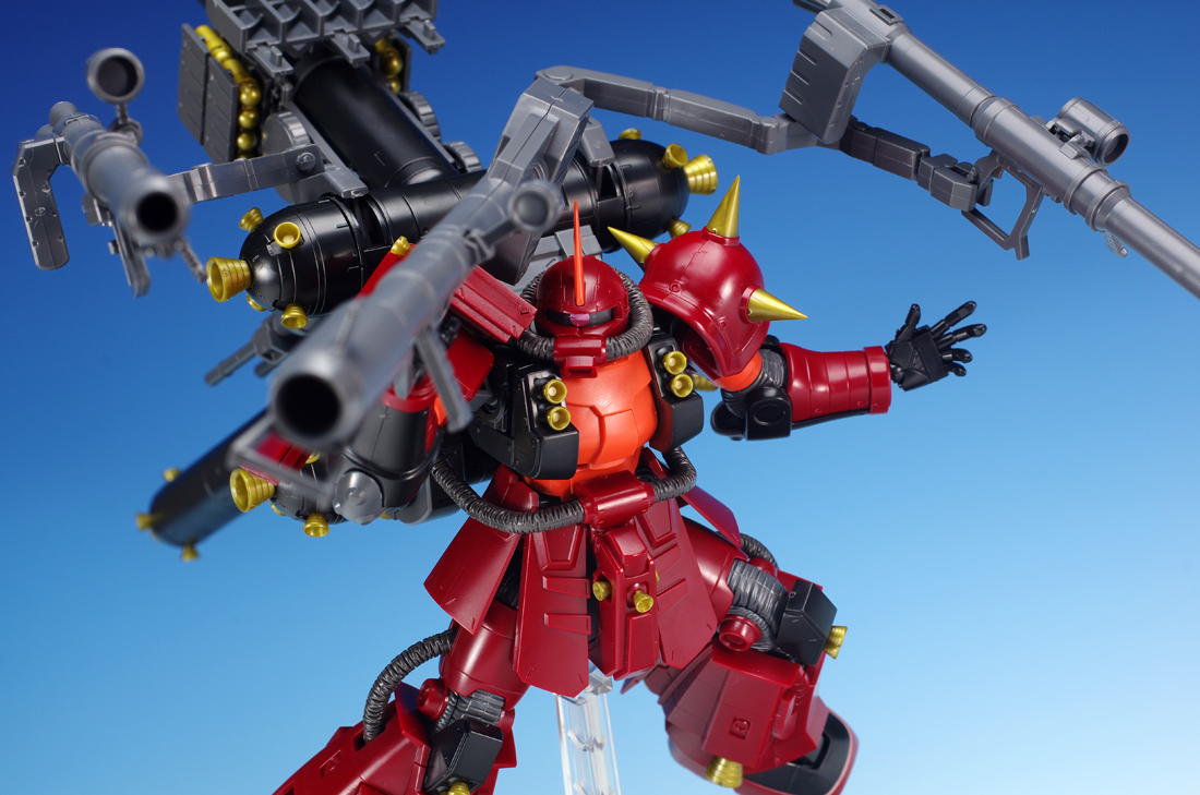 HGGT 1/144 MS-06R Zaku II High Mobility Type “Psycho Zaku” [Gundam