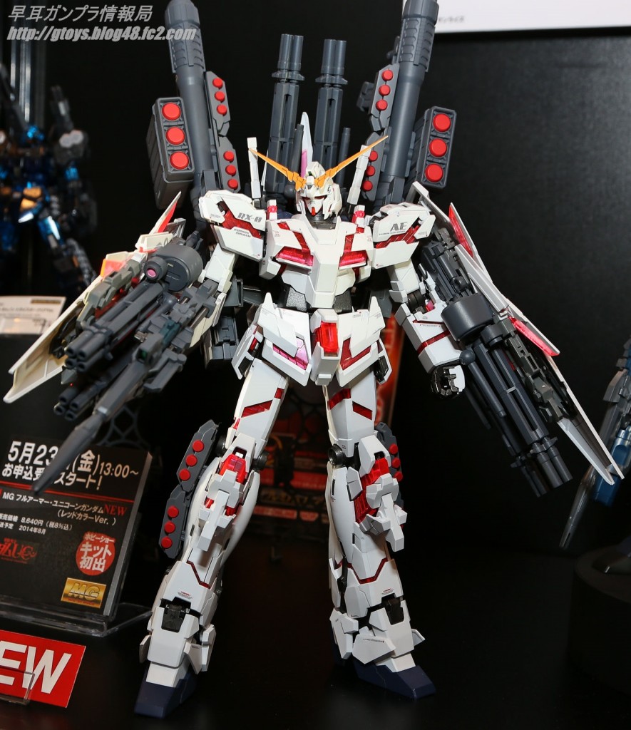 P-Bandai MG 1/100 Full Armor Unicorn Gundam (Red Color Ver.):第53