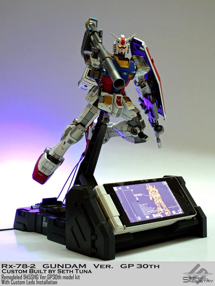 945SH G ver GP30th – Rx-78-2 Gundam Custom Painted W/Leds: Latest
