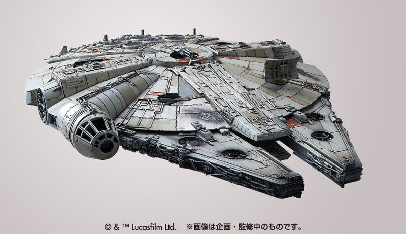 Bandai x Star Wars The Force Awakens 1/144 MILLENNIUM FALCON