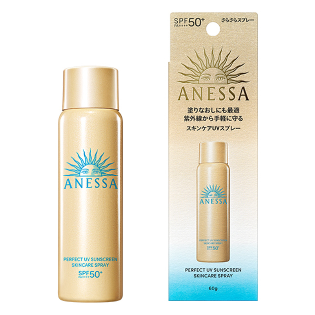 UV ANESSA PERFECT UV SUNSCREEN SKINCARE SPRAY SPF50+ – HANAMARU