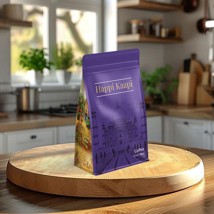 Pure South Indian Filter Coffee, Medium Dark Roast, 12 oz – Happi