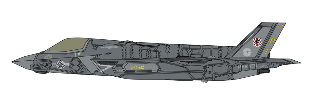 F-35 ライトニング II （B型）“U.S.M.C. VMFA-242 いずも発着艦試験