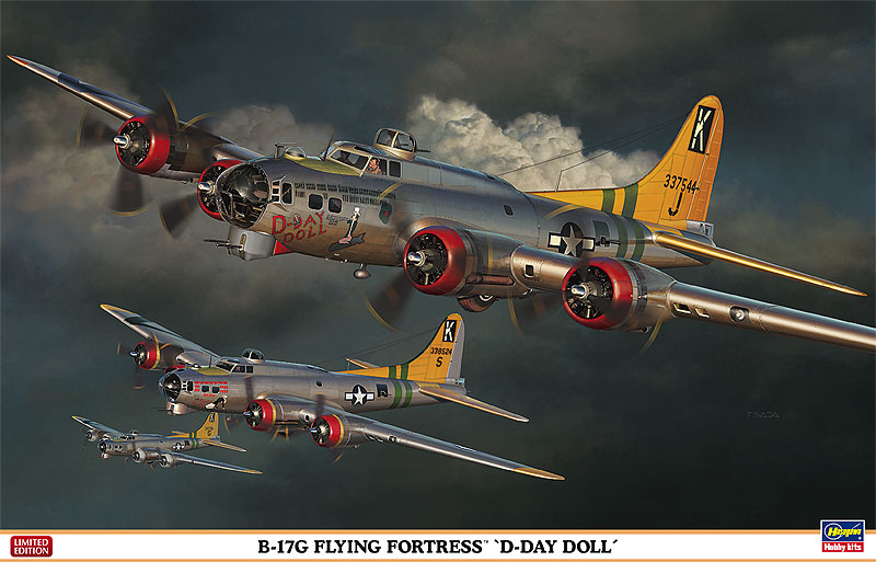 B-17G FLYING FORTRESS™ “D-DAY DOLL” | 株式会社 ハセガワ